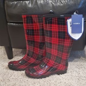 NWT Hisea rain boots